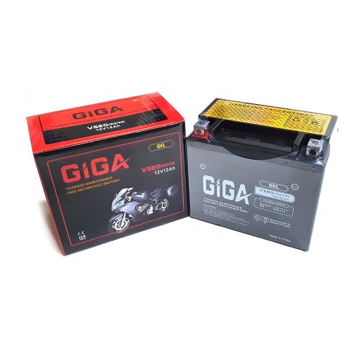 GIGA밀폐형배터리 GTX12A-BS 12V12A/반품상품 장착흔적있음